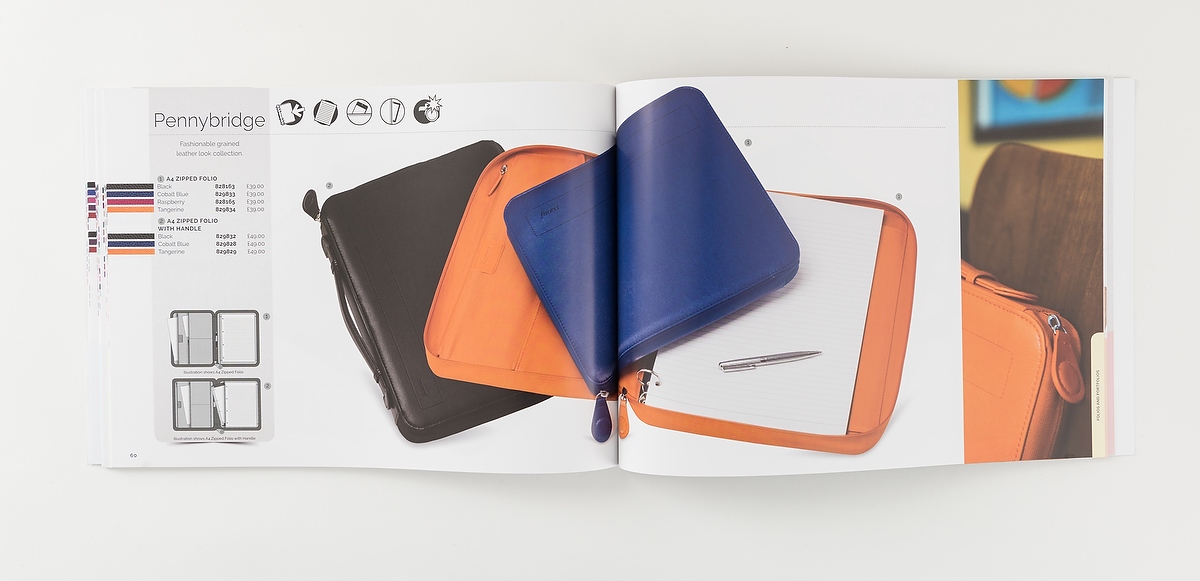 Filofax, product and lifestyle photography by James Pike