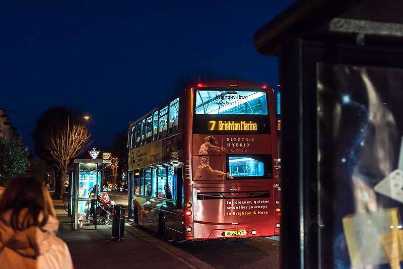 Brighton and Hove Bus Company, buses, night bus, 2015,