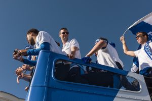 Brighton and Hove, Foot ball Club, Bus and Coach company, promotion, seafront, parade, 2017